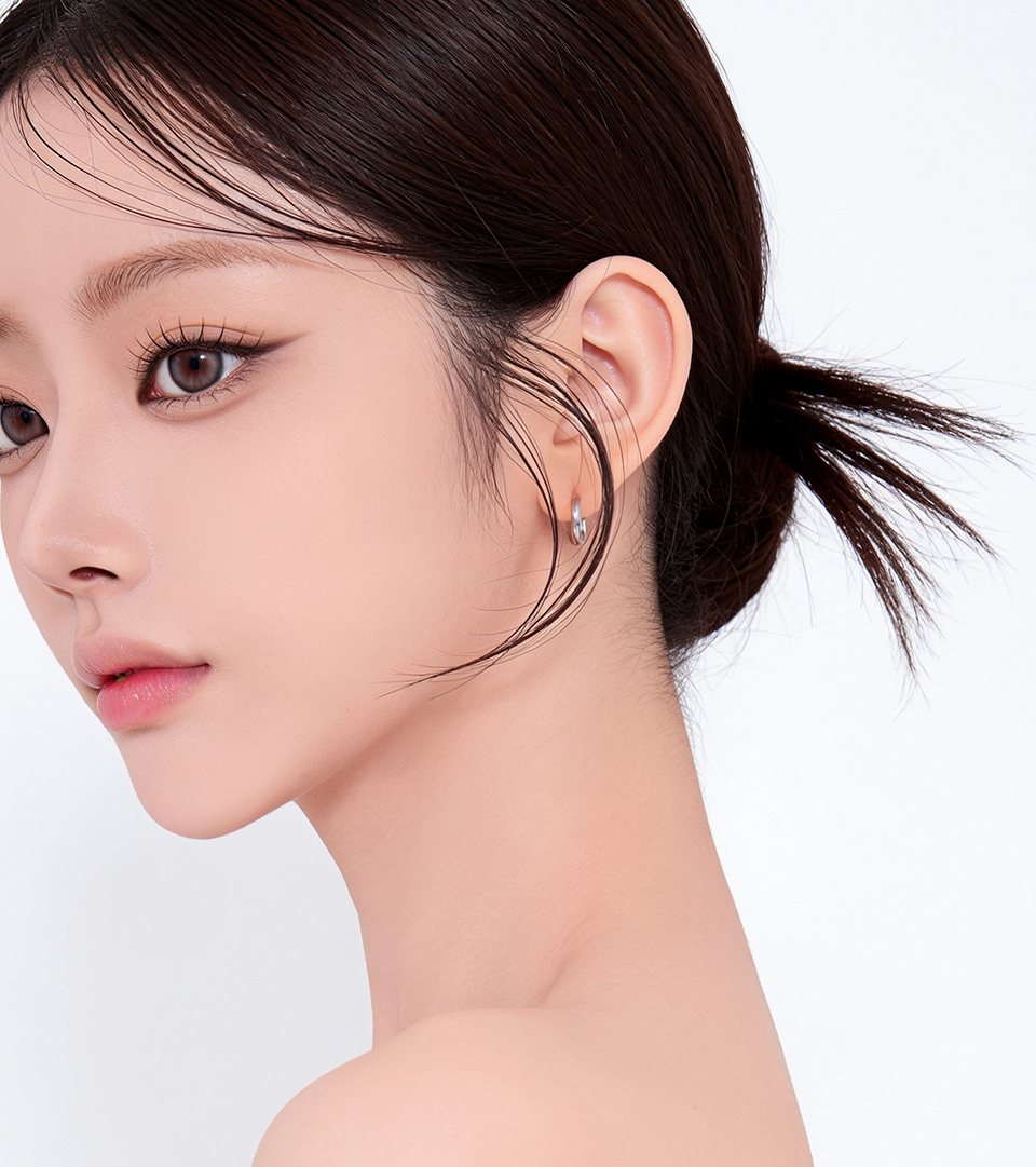 측면을 바라보는 모델