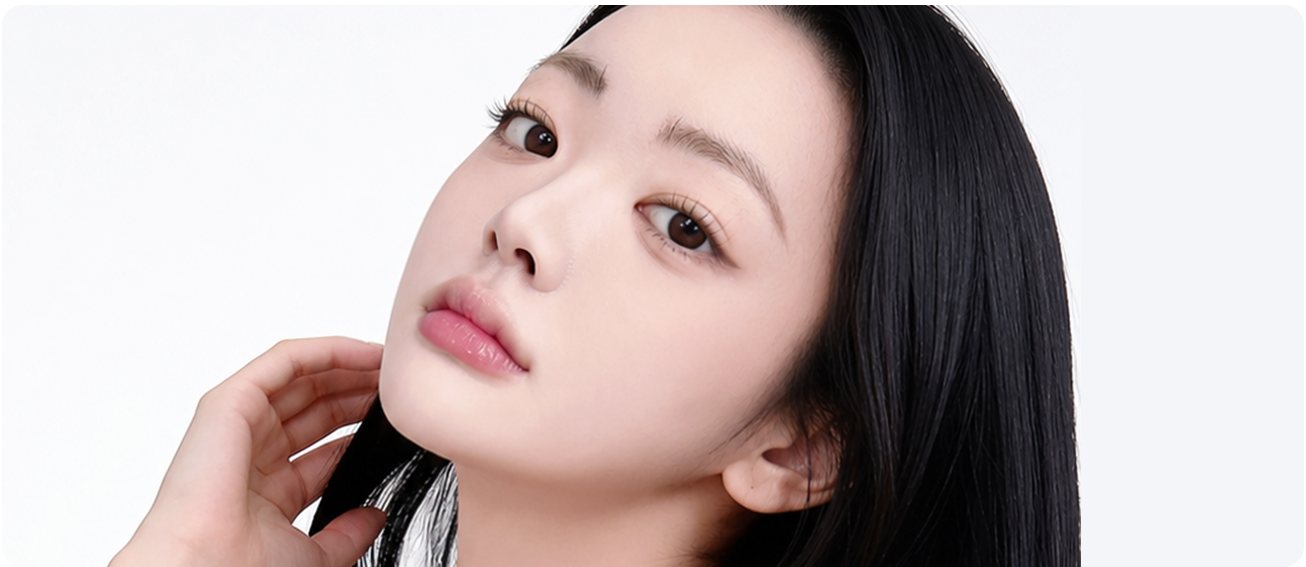 얼굴 라인 모델